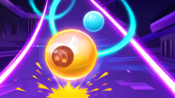 Play Dancing Neon Ball: Rush Road now!