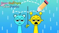 Play Draw One Part Brain Puzzle now!