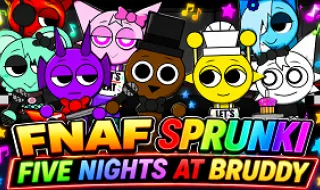 FNAF Sprunki: Five Nights at Bruddy