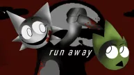 Play FNF x Sprunki – Run Away – Wenda vs Pico now!