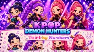 K-Pop Demon Hunters: Paint by Numbers