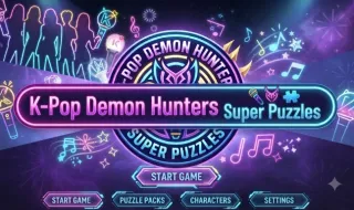 K-Pop Demon Hunters: Super Puzzles