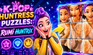 K-Pop Huntress Puzzles: Rumi Huntrix