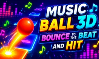 Music Ball 3D: Bounce to the Beat and Hit