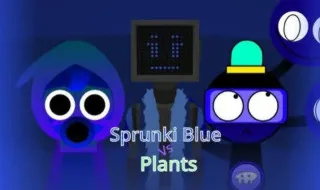 Plants vs Sprunki Blue