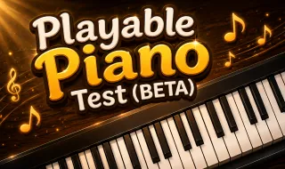 Playable Piano Test (BETA)