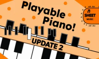 Playable Piano!
