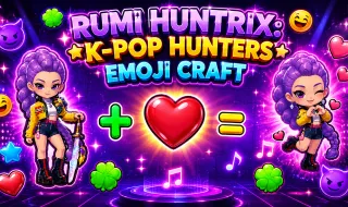 Rumi Huntrix: K-Pop Hunters Emoji Craft