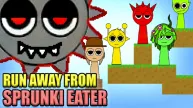 Run Away from Sprunki Eater