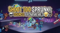 Shoot 100 Sprunki: Sounds from Memes