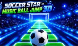 Soccer Star - Music Ball Jump 3D