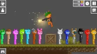 Play Sprunki Action Playground: Ragdoll Sandbox now!