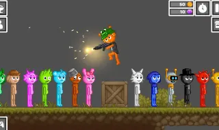 Sprunki Action Playground: Ragdoll Sandbox