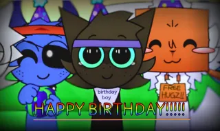 Sprunki Birthday Bash