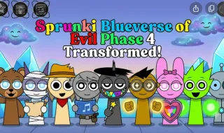 Sprunki Blueverse of Evil Phase 4