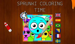 Sprunki Coloring Time