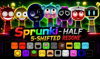 Sprunki – HALF 5-SHIFTED REDONE