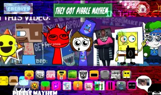 Sprunki Mayhem (Pibble mayhem X Sprunki)