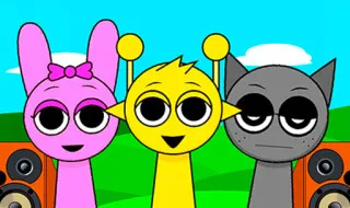 Sprunki Monster Music Beats