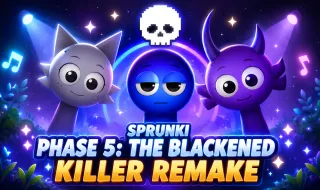 Sprunki Phase 5: The Blackened Killer Remake