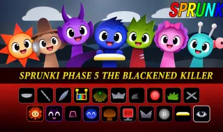 Sprunki Phase 5: The Blackened Killer Remake