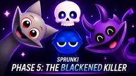 Play Sprunki Phase 5: The Blackened Killer now!