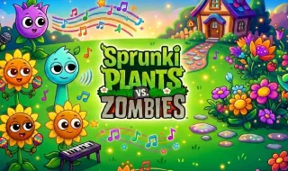 Sprunki Plants vs. Zombies