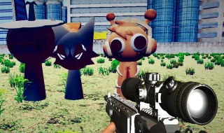 Sprunki Sniper Squid Game