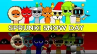 Play Sprunki Snow Day now!