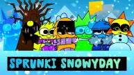 Play Sprunki Snowy Day now!