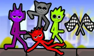 Sprunki Stick Parkour