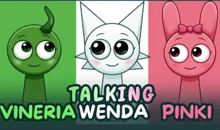 Sprunki Talking Vineria Wenda and Pinki