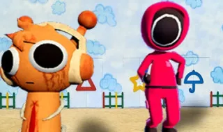 Squid Sprunki Dance Game